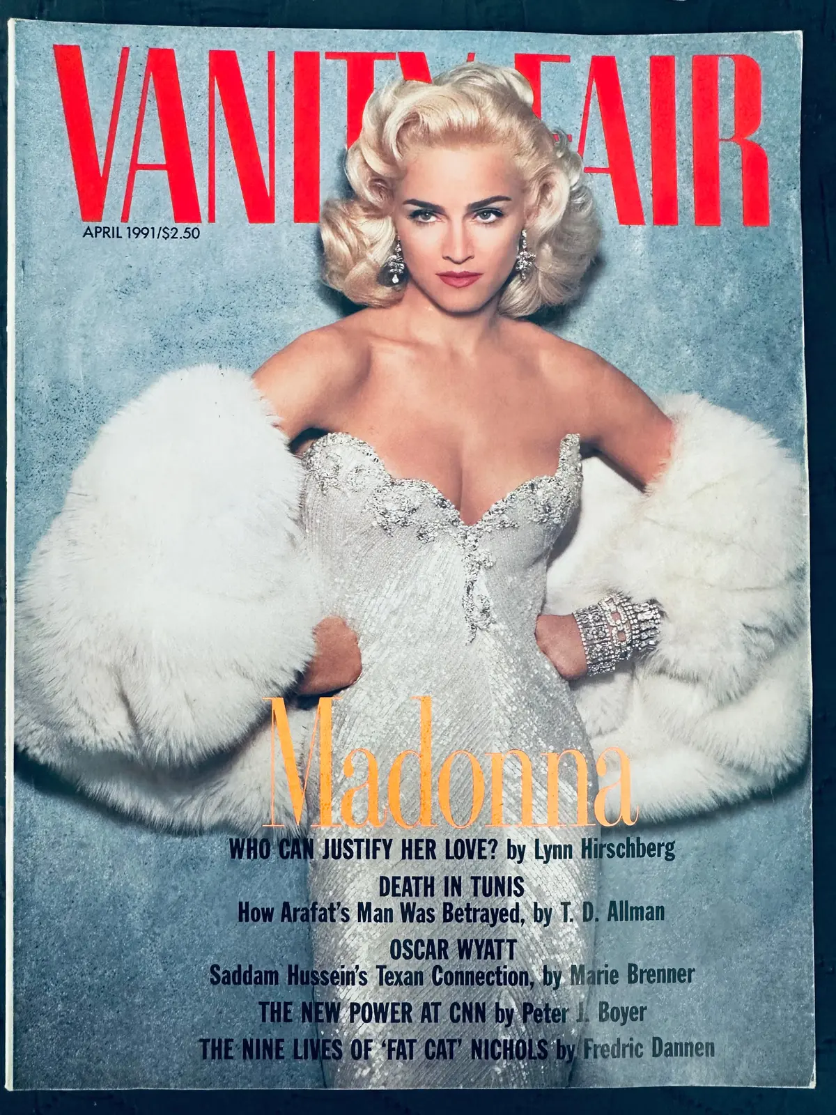 Madonna Vanity Fair 1991 Magazine (Us Orders Only) 1