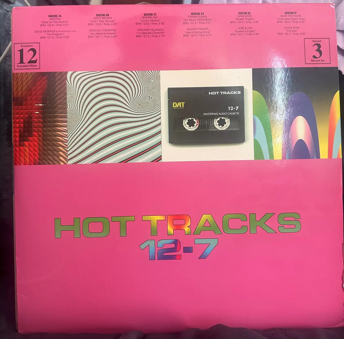 Hot Tracks 12-7  (Various Artist) 3Xlp Vinyl Set - Dj Series - Used  (Usa Orders Only) 1