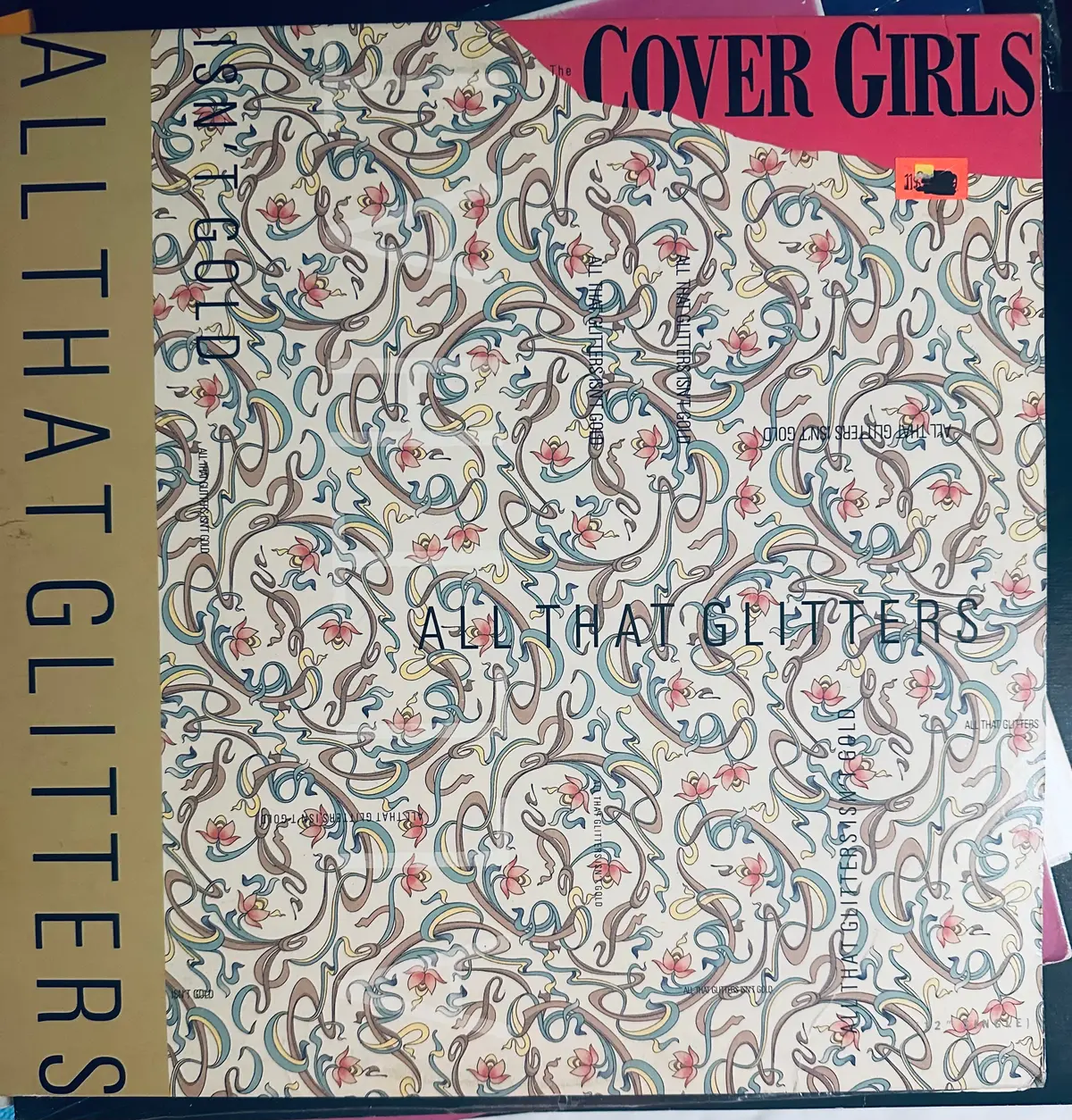 The Cover Girls - All That Glitters Isn't Gold  12" Single Lp Vinyl - Used 1