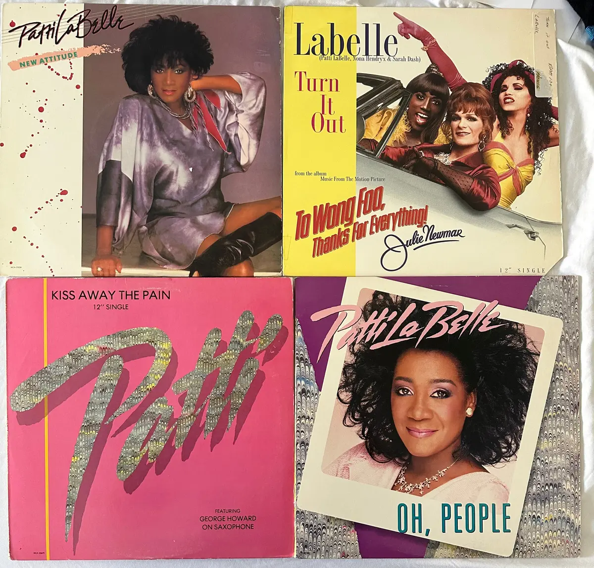 Patti Labelle - Set Of 4 Original 12" Remix Lp Vinyl - Used 1