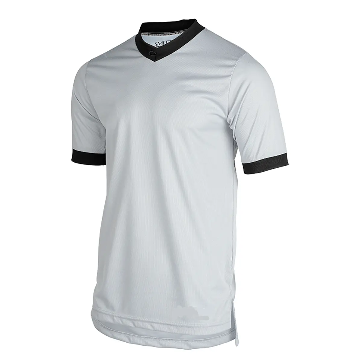 Usa218 Smitty Dye-Sublimated Solid Grey V-Neck 1