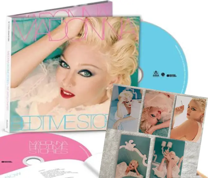 Madonna -Bedtime Stories (The Untold Chapter) [Deluxe Edition]. 2Cd + 5 Postcards - New 1