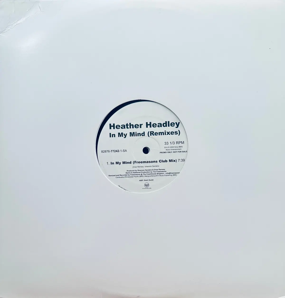 Heather Headley In My Mind Remixes Double 12” Single Lp Promo Only Vinyl Used 1
