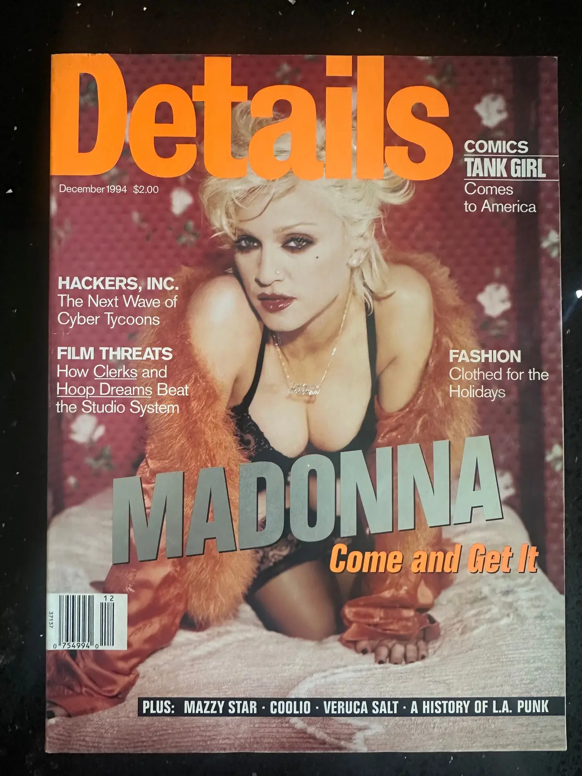 Madonna Details Magazine 90'S Bedtime Stories, Human Nature (Usa Orders Only) 1