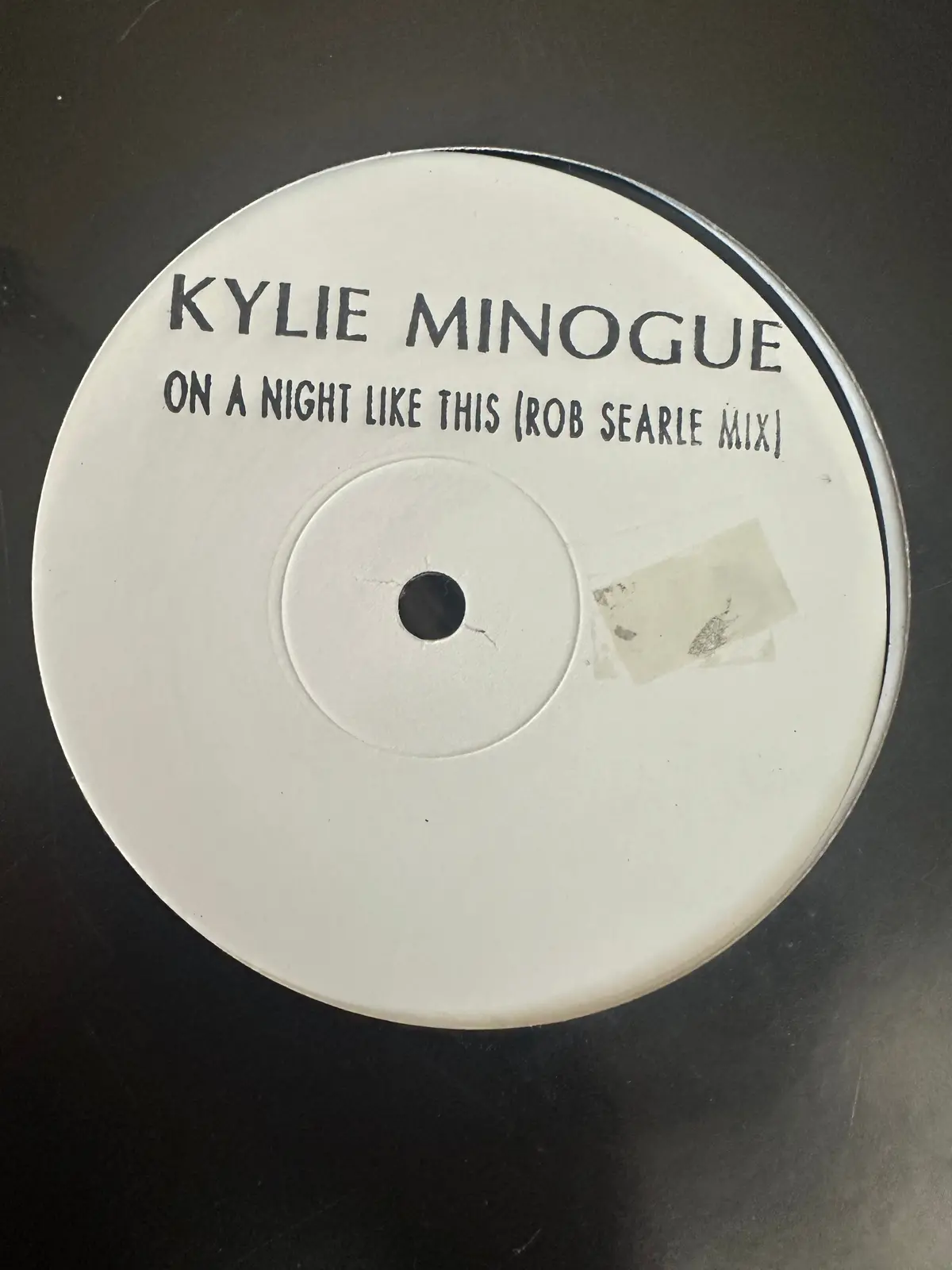 Kylie Minogue - Nights Like This (Rob Searle Remix) White Label 12" Single Lp Vinyl - Used 2
