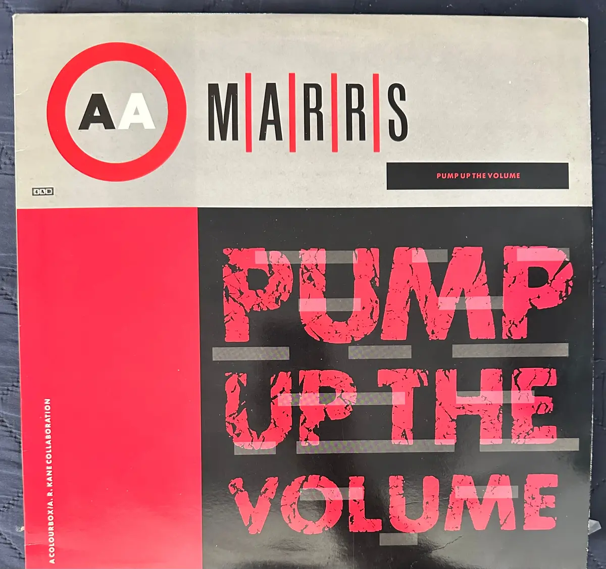 Mars – Pump Up The Volume 1987 Original 12 Inch Single Vinyl Used 1