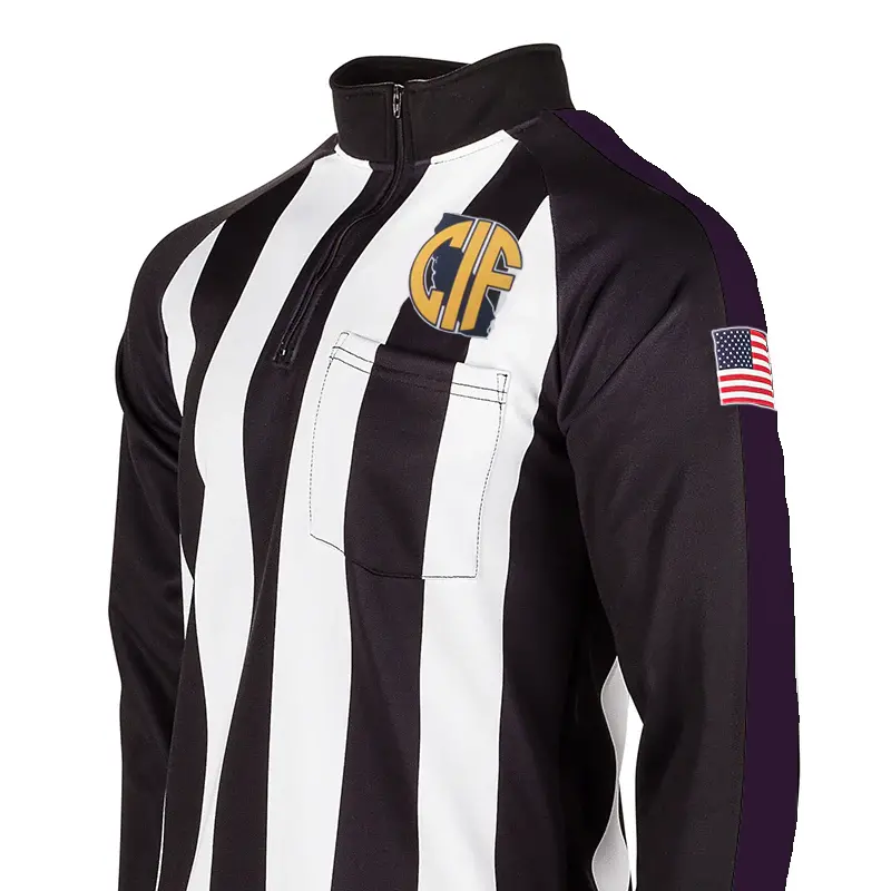 Usa729cif California Cif Logo Wet Weather Football Shirt 1