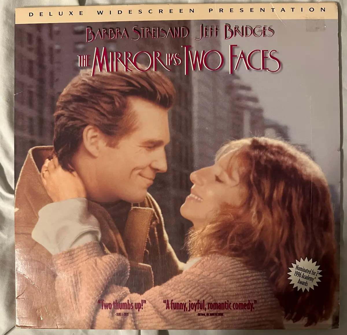 Barbra Streisand -  The Mirror Has Two Faces Laserdisc - Used 1