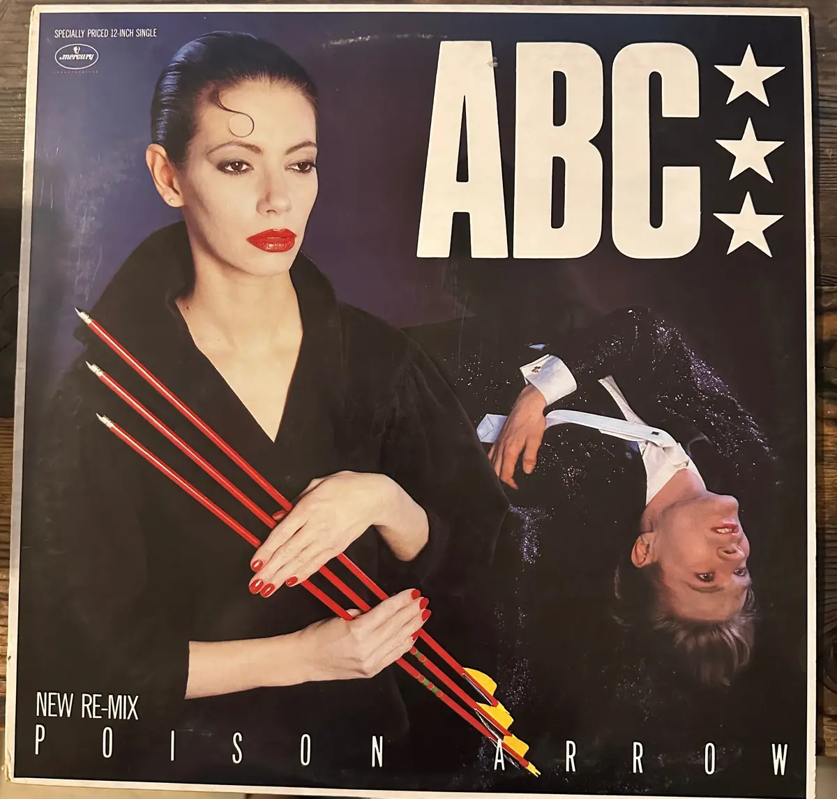 Abc -  Poison Arrow / Theme From Man-Trap   12" Singles -- Lp Vinyl - Used 1