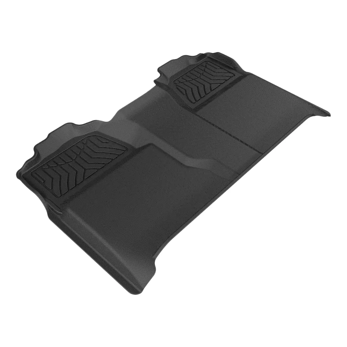 Aries Ch01821809 Styleguard Xd Black Custom Floor Liners, Select Buick Enclave, Chevy Traverse, Gmc Acadia (Bucket Seats), 2Nd Row 1