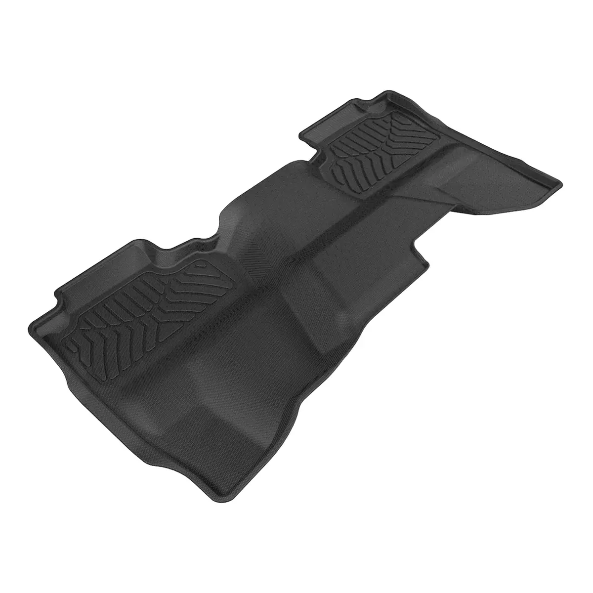 Aries Ch03921809 Styleguard Xd Black Custom Floor Liners, Select Chevrolet Silverado, Gmc Sierra Extended Cab, 2Nd Row Only 1