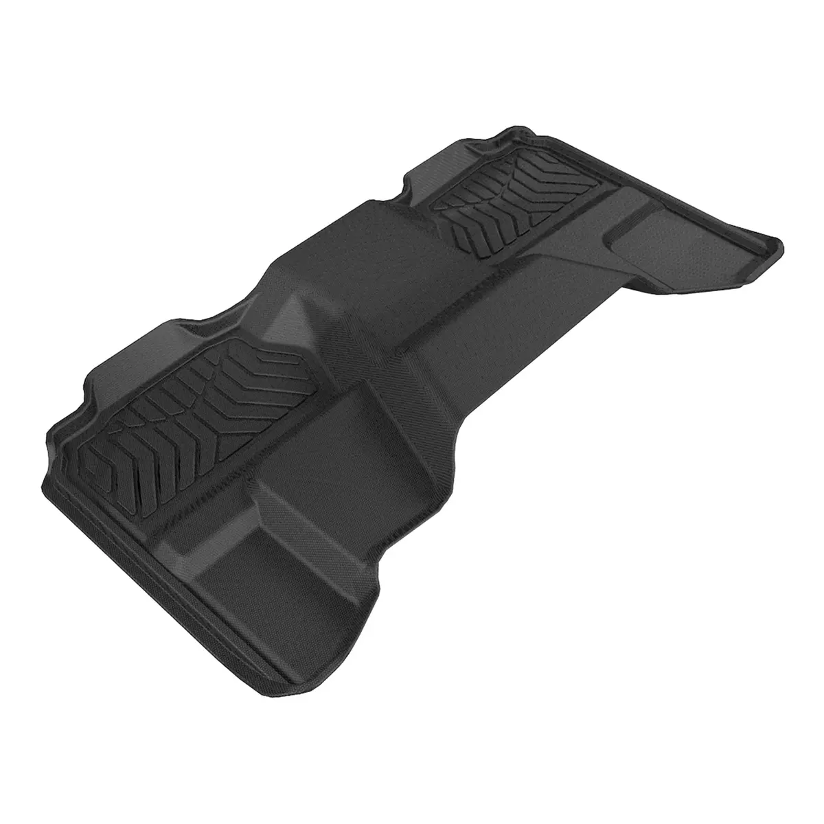 Aries Ch05021809 Styleguard Xd Black Custom Floor Liners, Select Chevrolet Silverado, Gmc Sierra Extended Cab, 2Nd Row Only 1