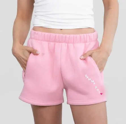 Gamma Phi Beta Cloud High Waisted Fleece Short - Gamma Phi 1