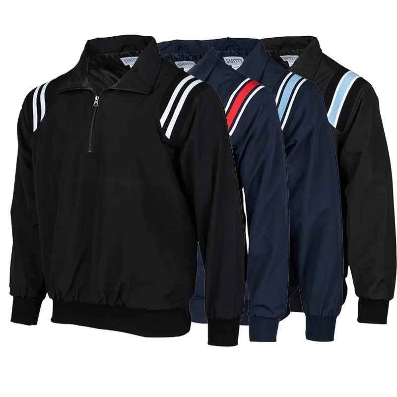Bbs320 1/2 Zip Pullover Umpire Jacket 1