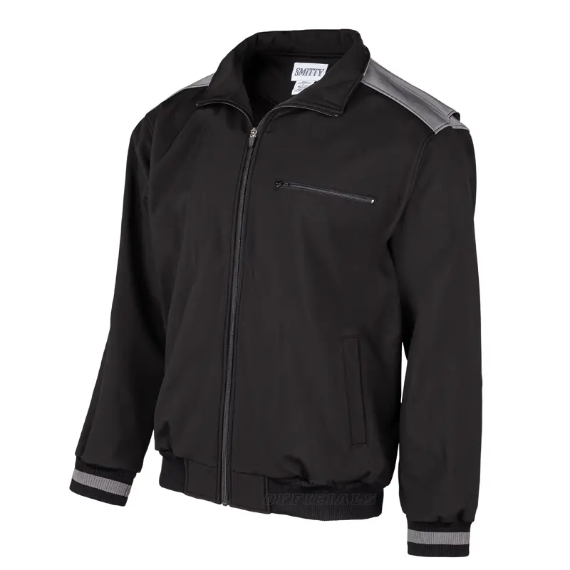 Bbs341 Mlb & College Baseball Full Zip Thermal Fleece Umpire Jacket 1