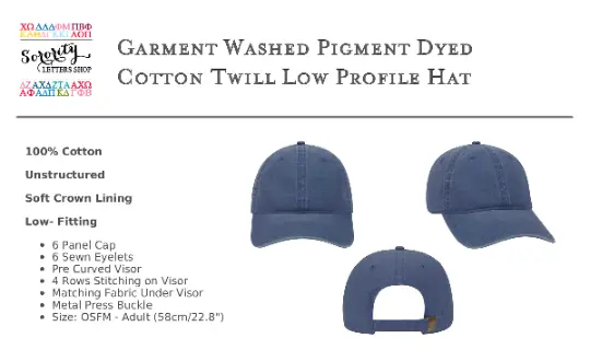 Farmhouse Beach Washed Baseball Cap 5