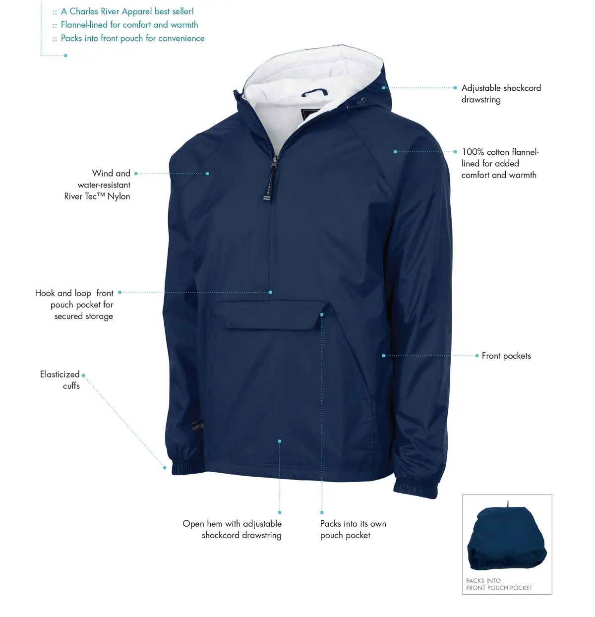 Farmhouse Fraternity Lined Windbreaker 10