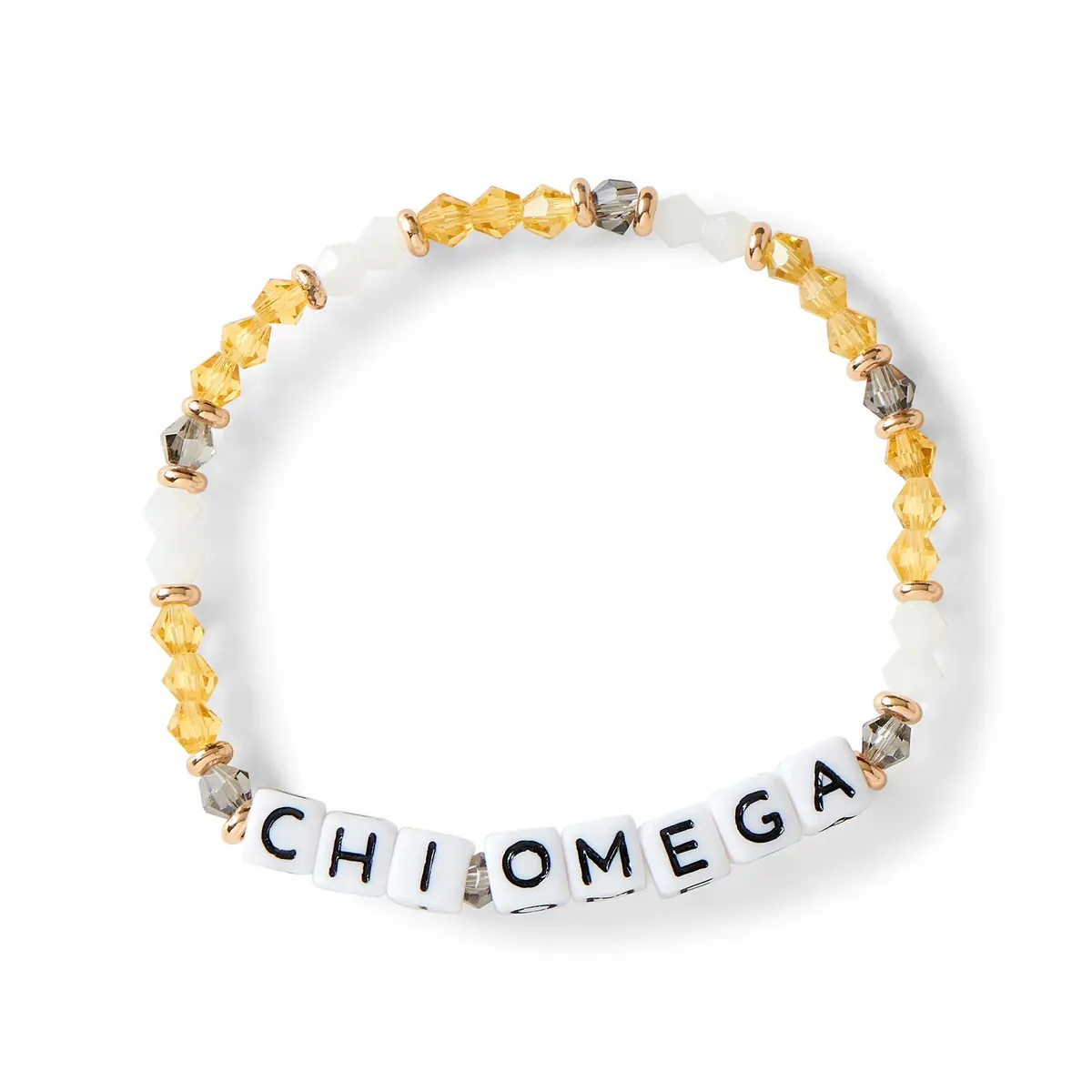 Chi Omega Beaded Bracelet 1