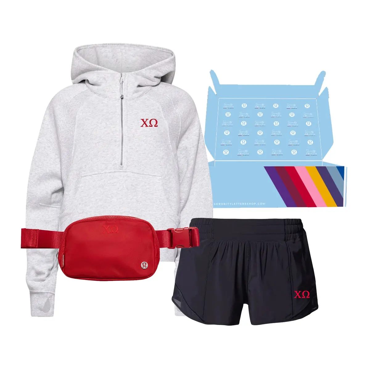 Chi Omega | Lululemon Holiday Gift Box 1
