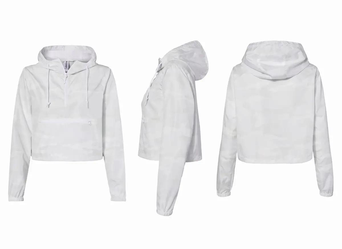 Phi Sigma Sigma Crop Windbreaker 3