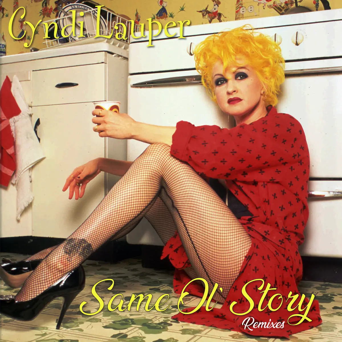 Cyndi Lauper - Same Ol' Story (Remix Cd Single) Dj Promo 1