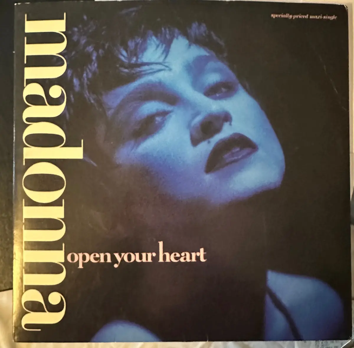 Madonna - Open Your Heart 1986  Lp Vinyl 12" Single - Used 1