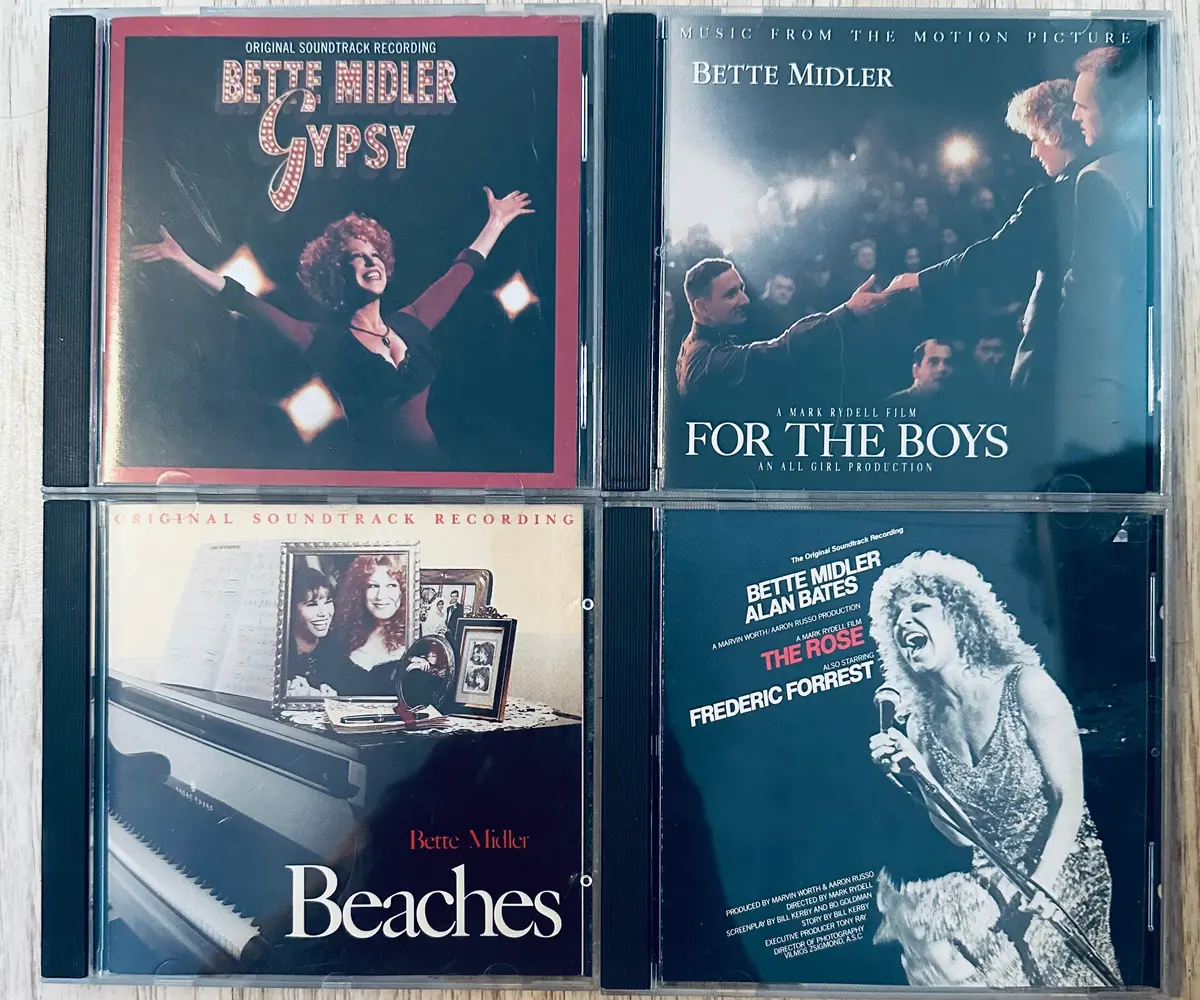 Bette Midler 4 Cd Soundtracks Used 1