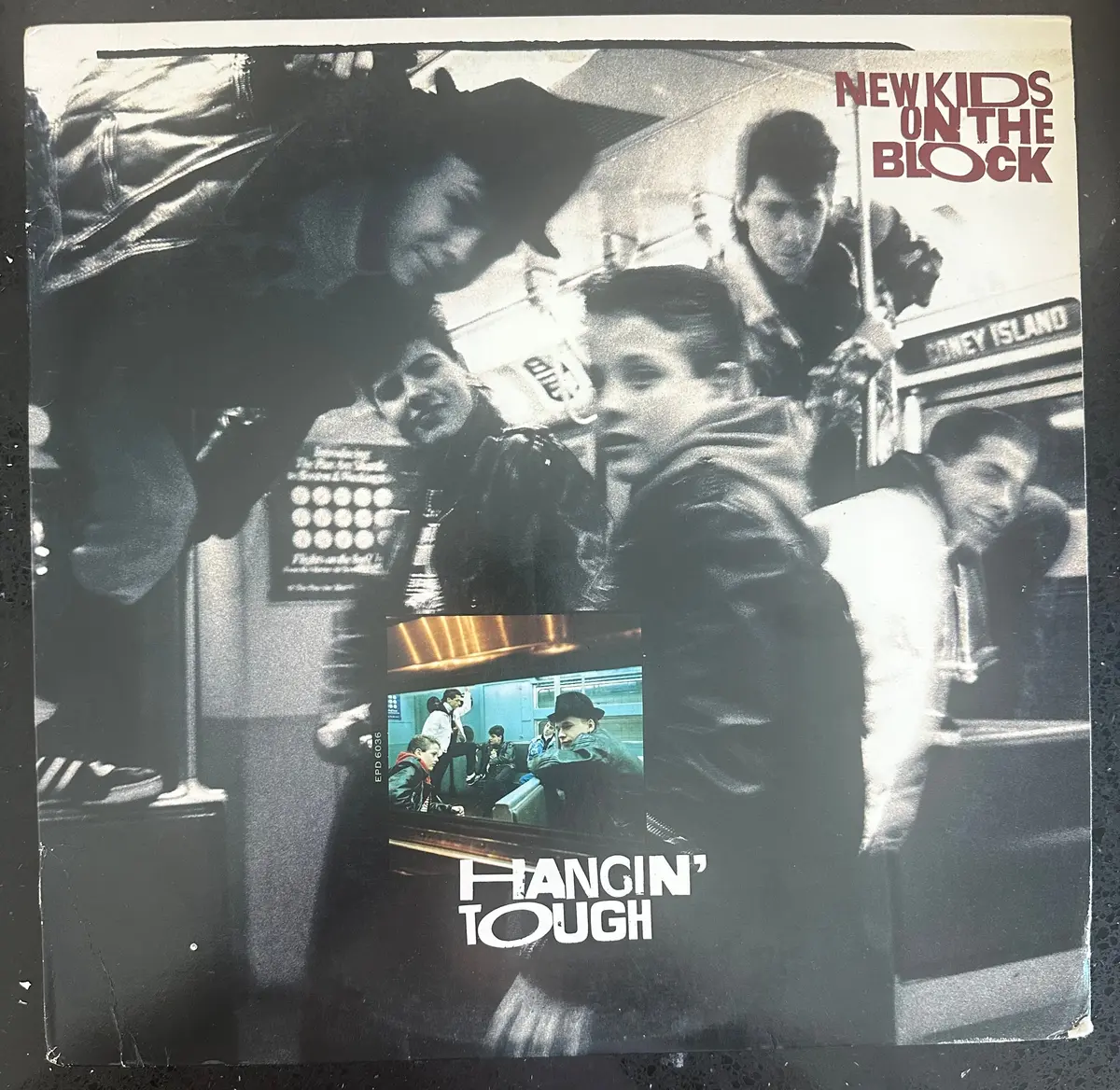 New Kids On The Block - Hangin' Tough  Original Lp Vinyl - Used 1