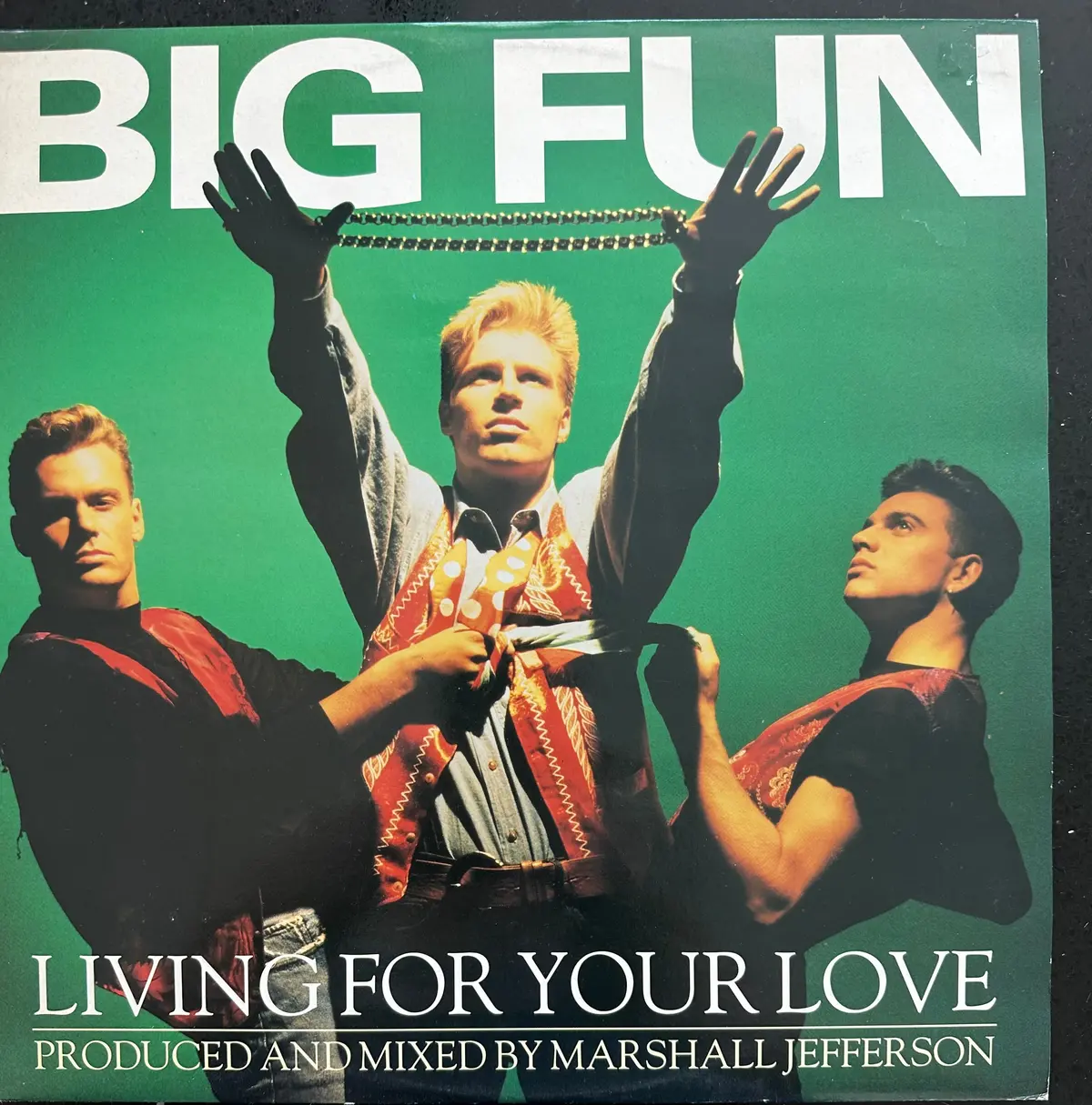 Big Fun- Living For Your Love (Import 12" Single) Lp Vinyl - Used 1