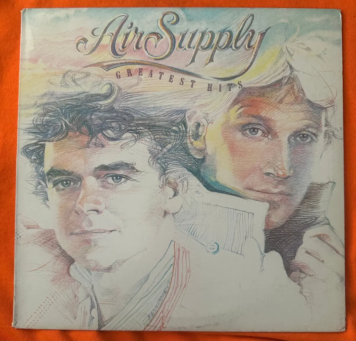 Air Supply Greatest Hits (1983) Lp Vinyl Used 1