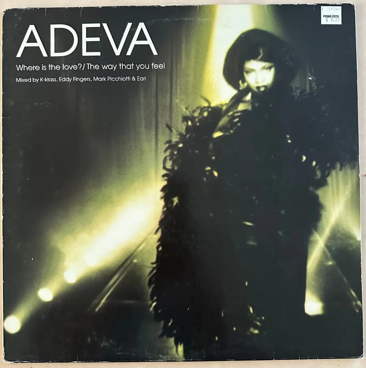 Adeva - Where Is The Love? / The Way That You Feel Uk Lp Vinyl  12” Single Used 1