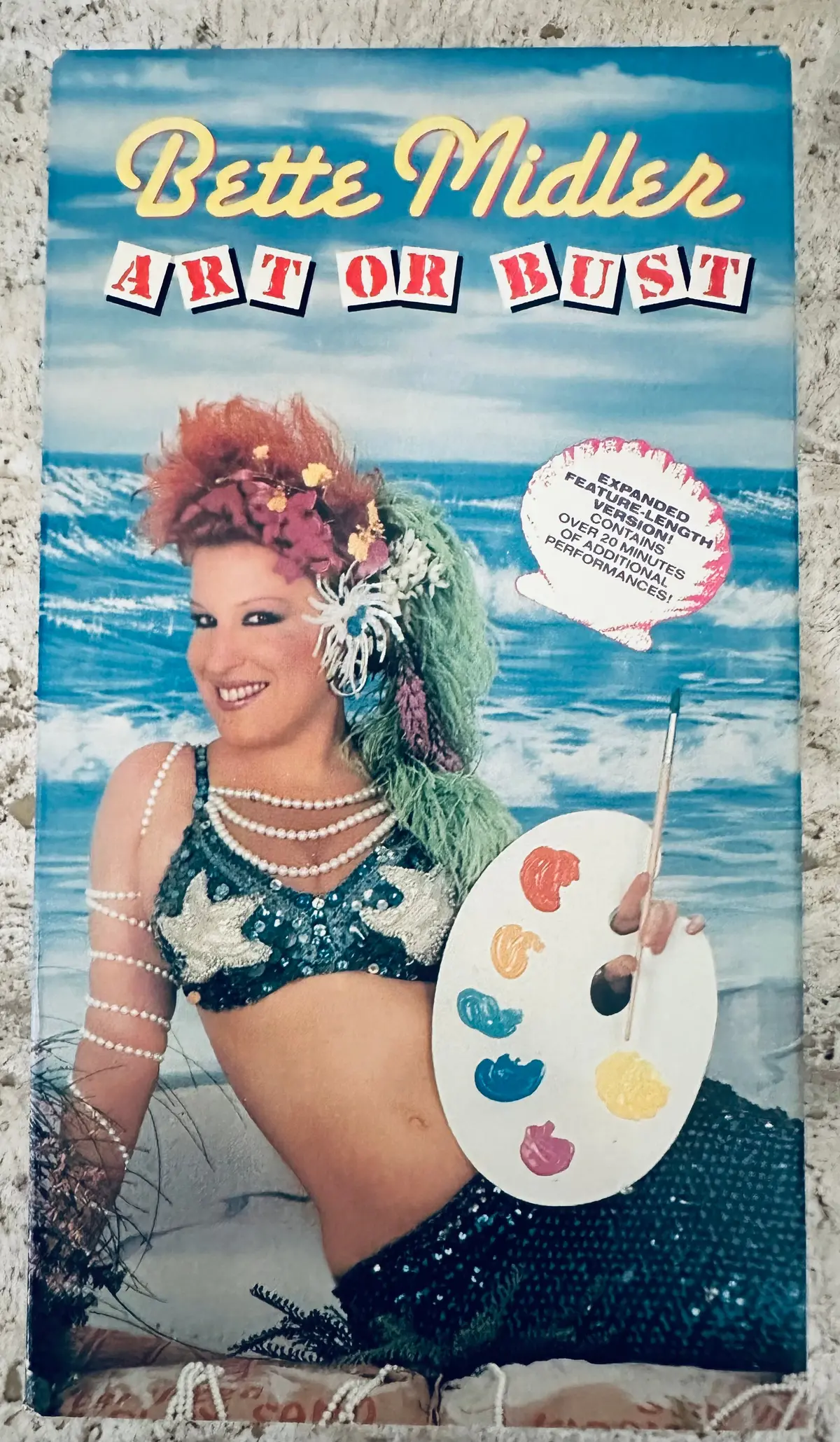 Bette Midler Vhs Art Or Bust -- Used 1
