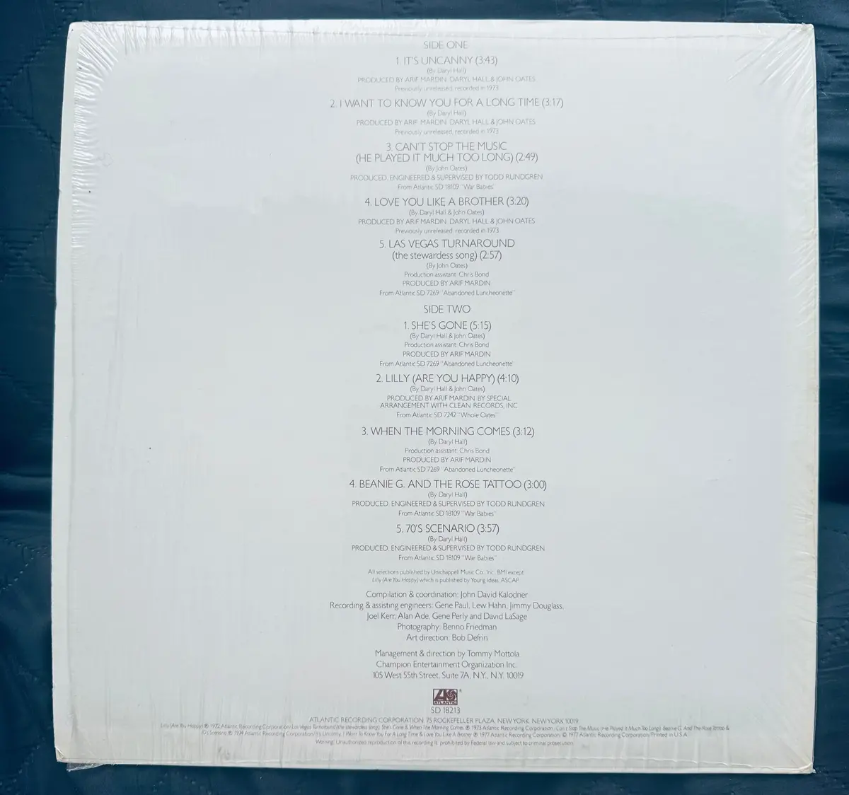 Daryl Hall & John Oates - No Goodbyes 1977 Lp Vinyl 2