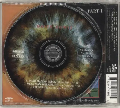 David Bowie - Dead Man Walking (Import Cd Single) Used 2