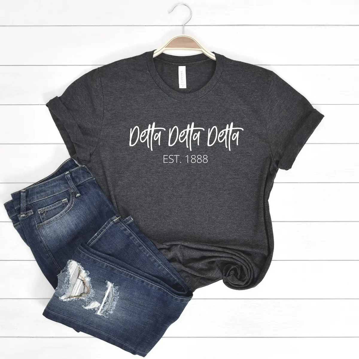 Delta Delta Delta Short Sleeve T-Shirt 1