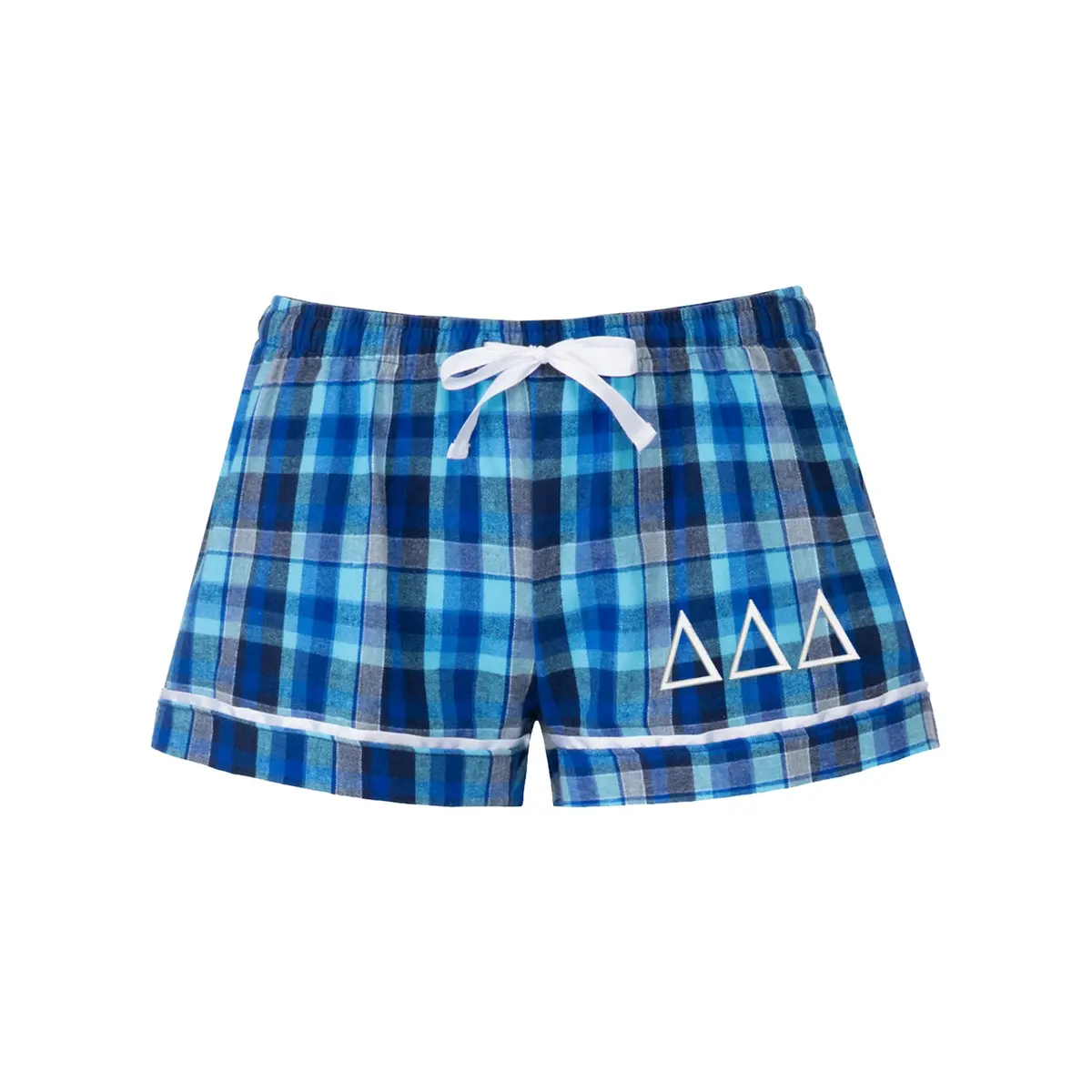 Delta Delta Delta Men's Flannel Boxer Shorts