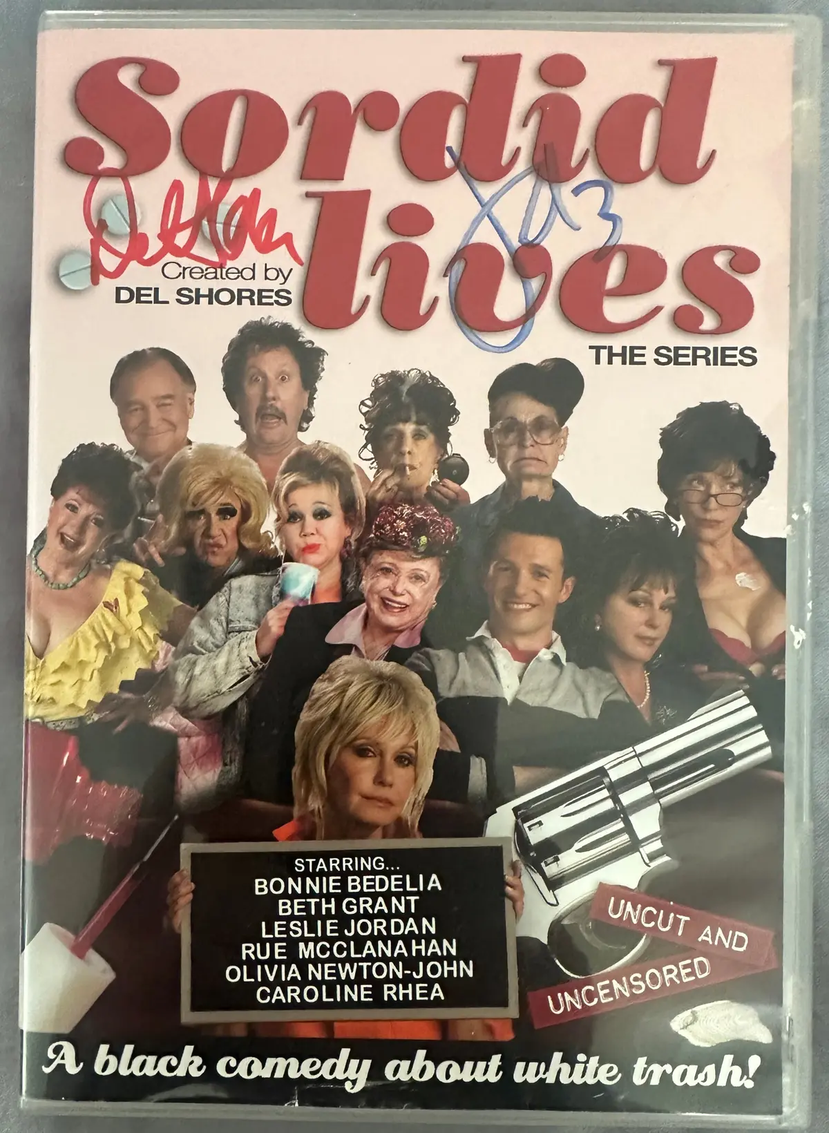 Sordid Lives The Series 3Dvd Set - Cover, Signed By The Creator Del Shores And Actor - Used 1