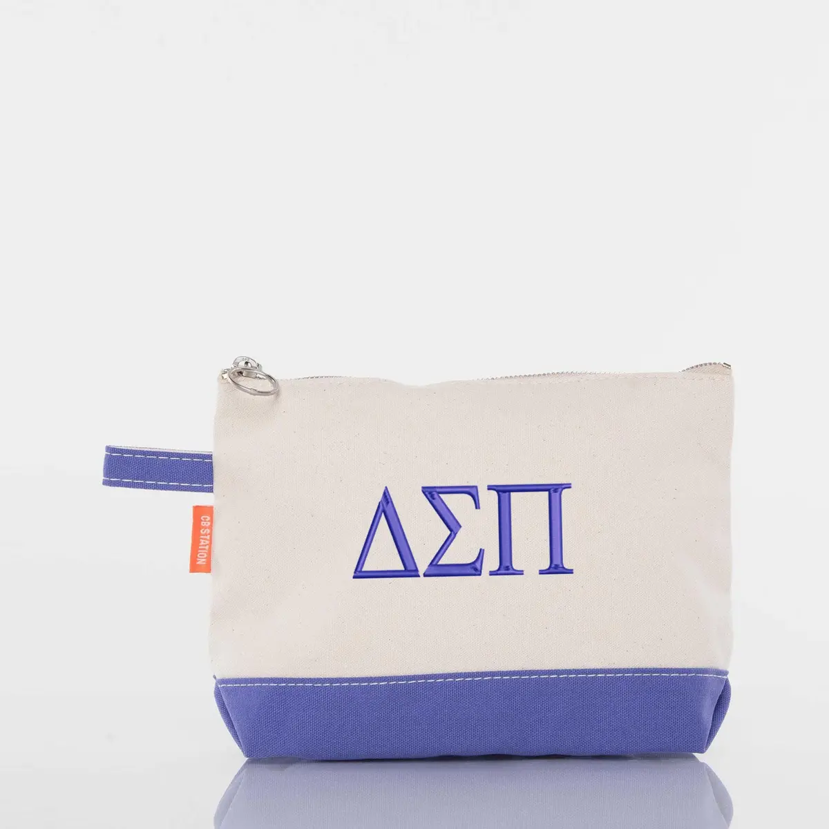 Delta Sigma Pi Canvas Cosmetic Bag 1