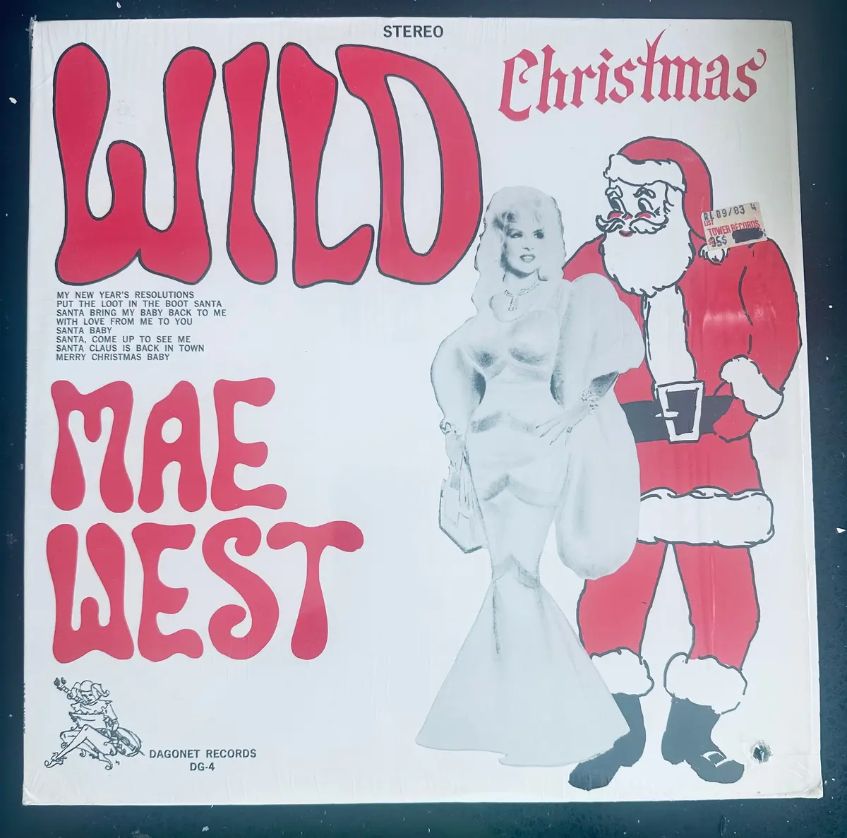 Mae West - Wild Christmas Lp Vinyl - Used 1