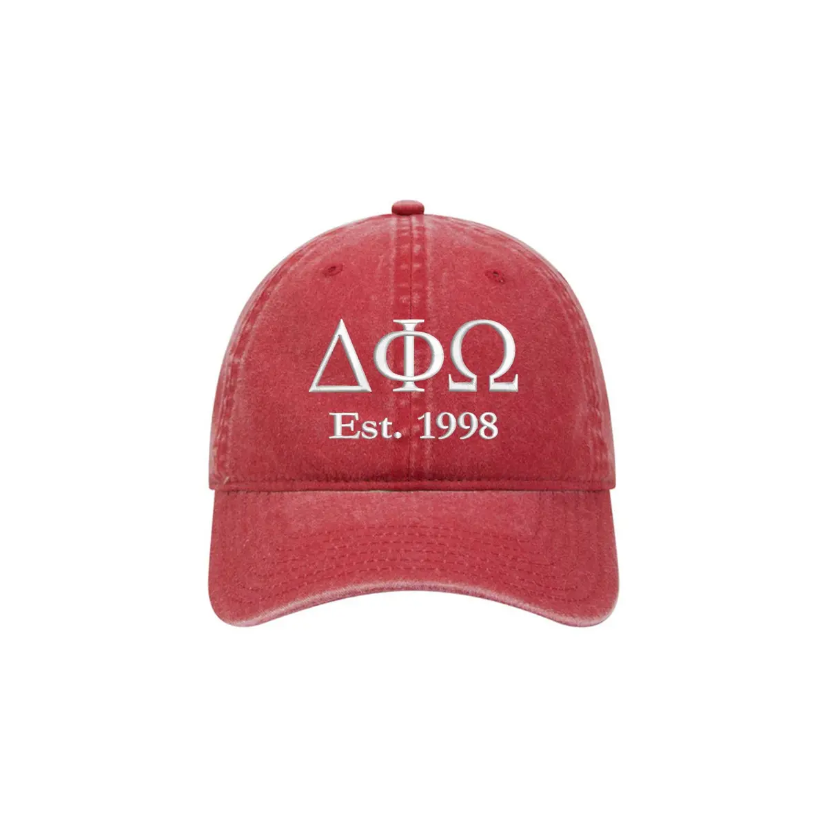 Delta Phi Omega Beach Washed Hat 1