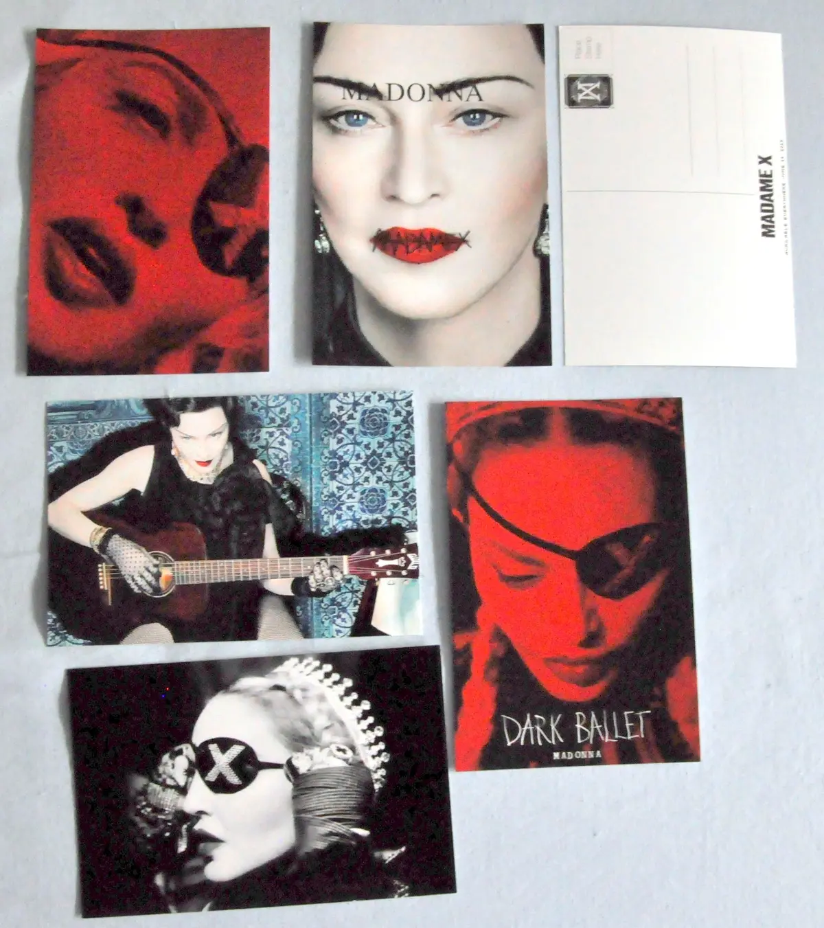 Madonna - Set Of 5 Madame X Promo Postcards Set #2 1