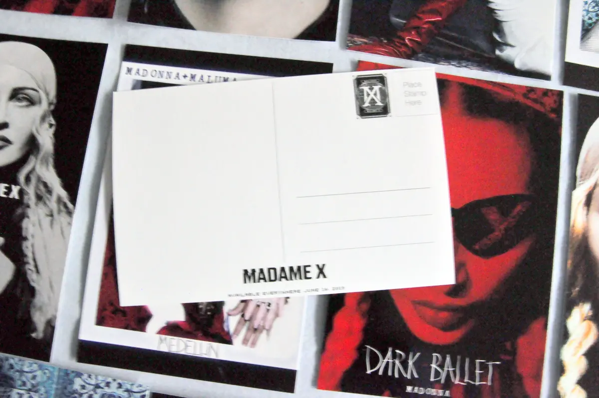 Madonna - Set Of 5 Madame X Promo Postcards Set #2 2