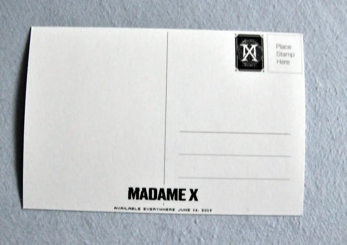 Madonna - Madame X Complete Set Of All 10 Postcards. 2