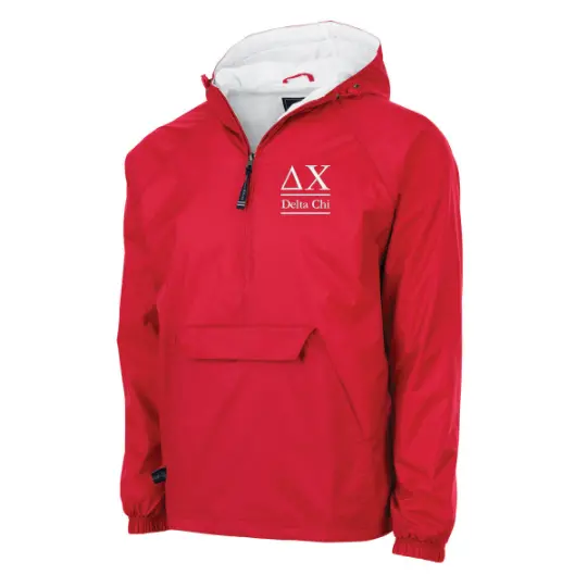 Delta Chi Flannel Lined Windbreaker 1