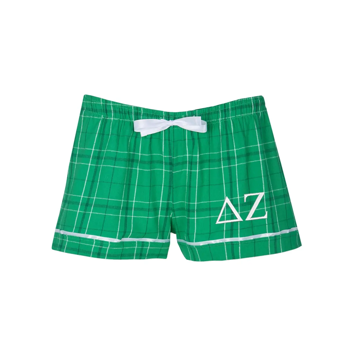 Delta  Zeta Flannel Boxer Shorts 1
