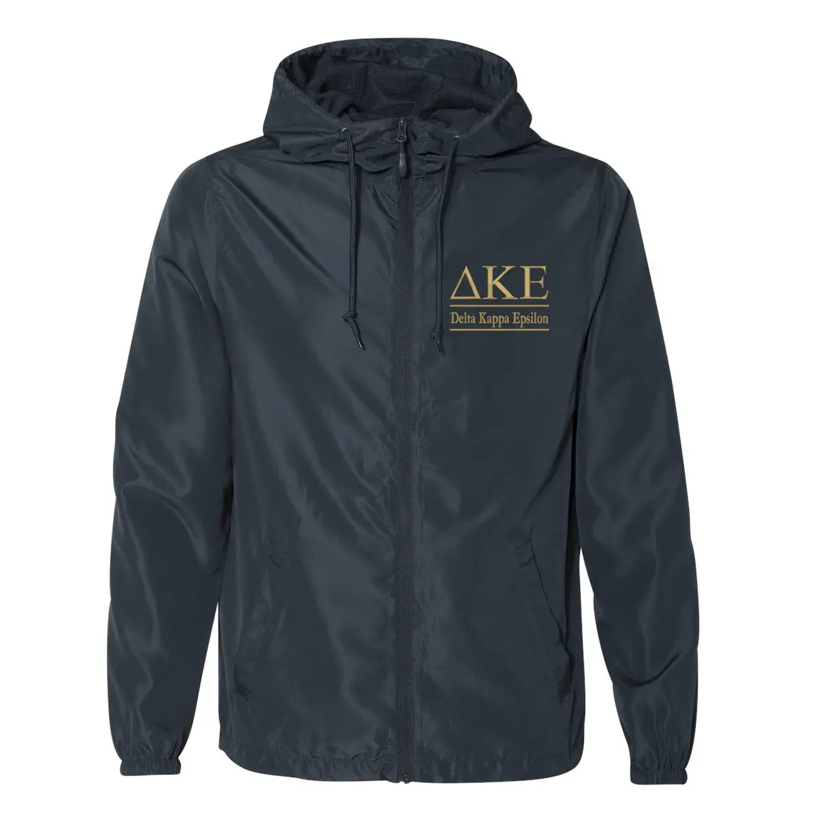 Delta Kappa Epsilon Full Zip Windbreaker 1