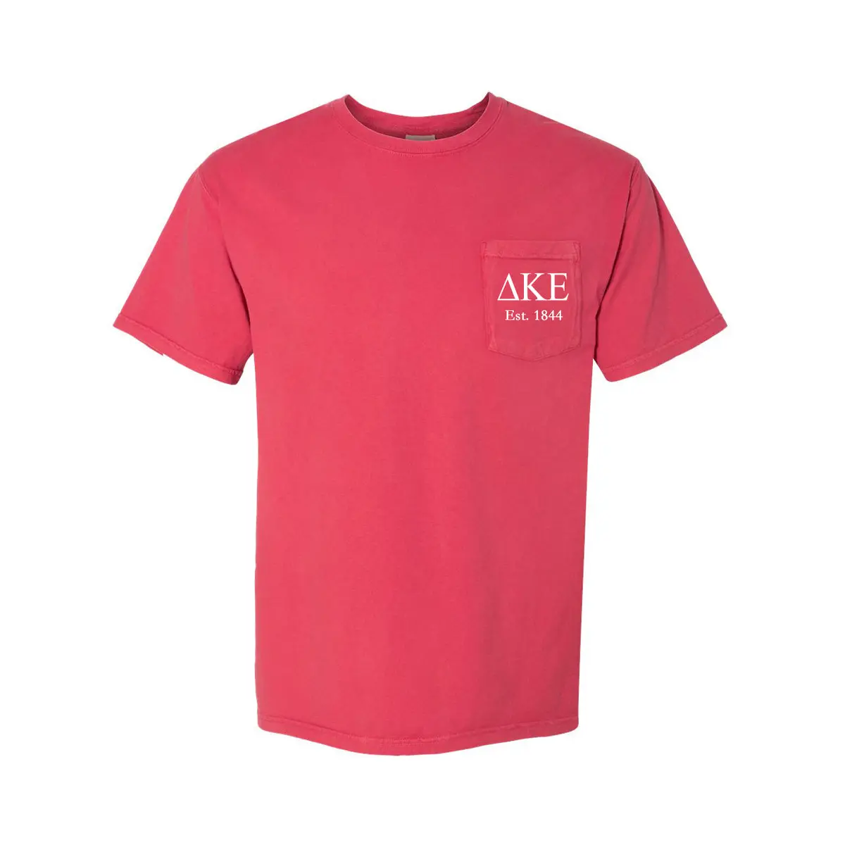 Delta Kappa Epsilon Short Sleeve Pocket Tee 1