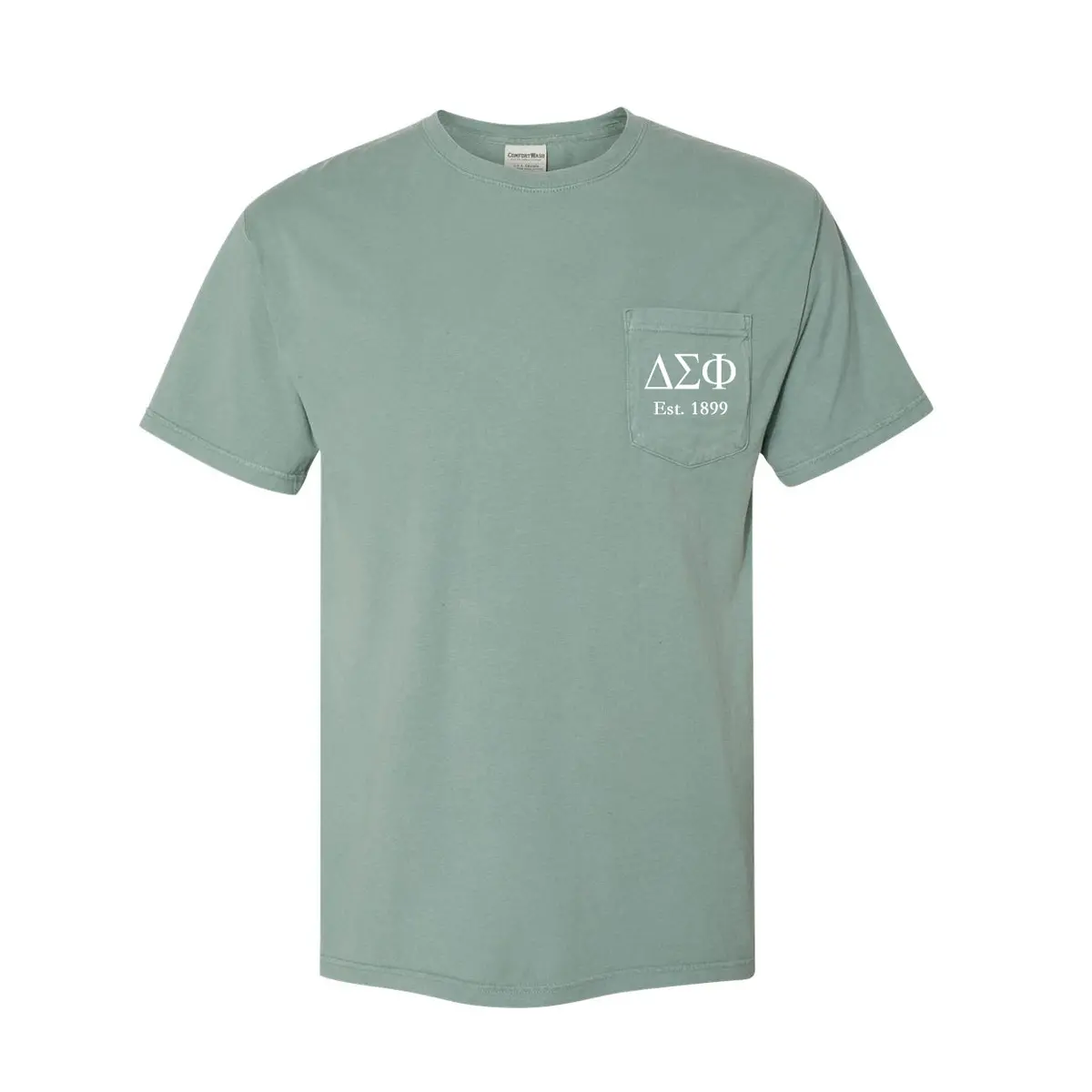 Delta Sigma Phi Short Sleeve Pocket Tee 1