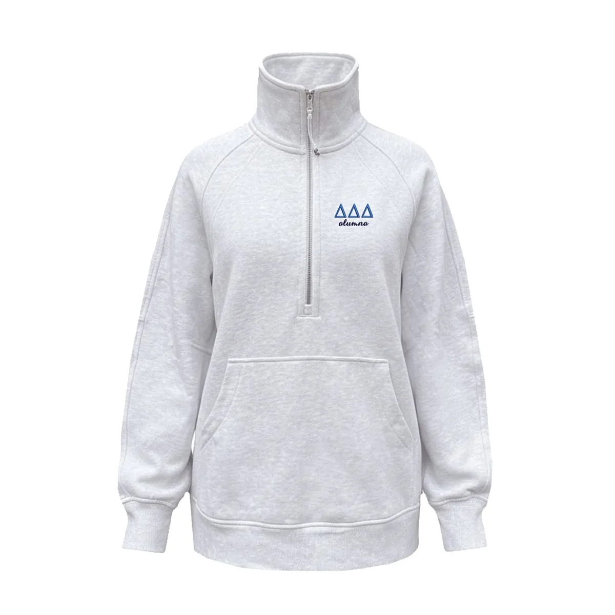Delta Delta Delta Alumna Lululemon Scuba Oversized Funnel-Neck Half Zip Long 1