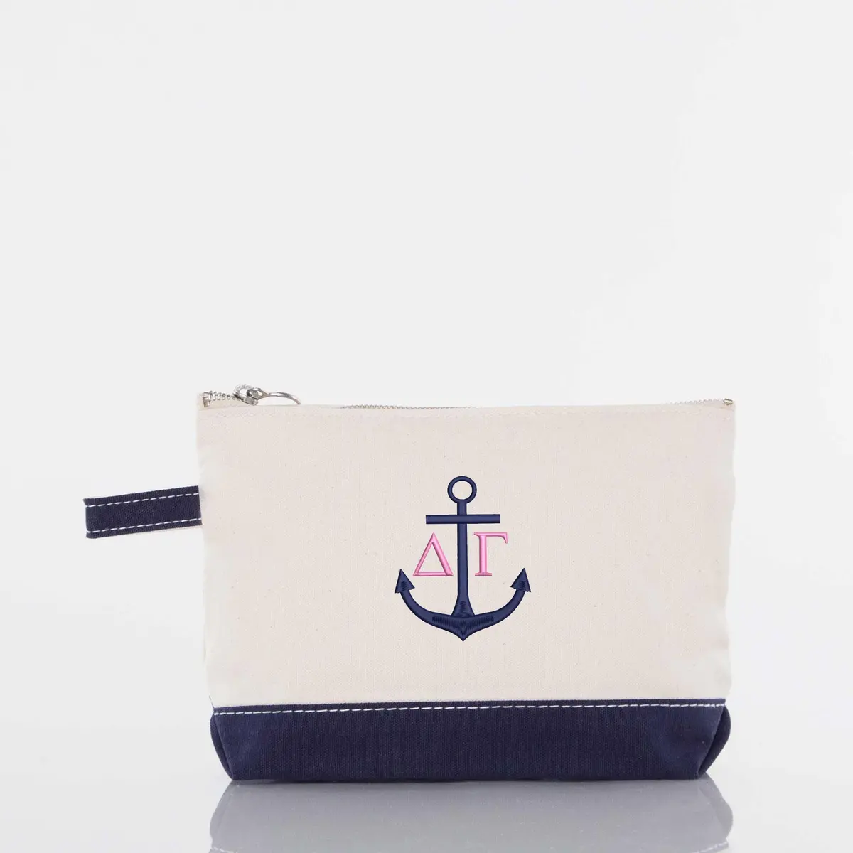 Delta Gamma Anchor Logo Pouch 1